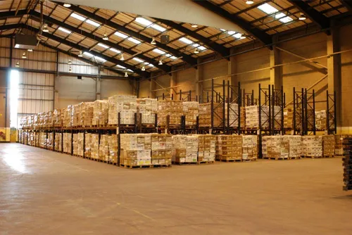 Bonded warehouse storage