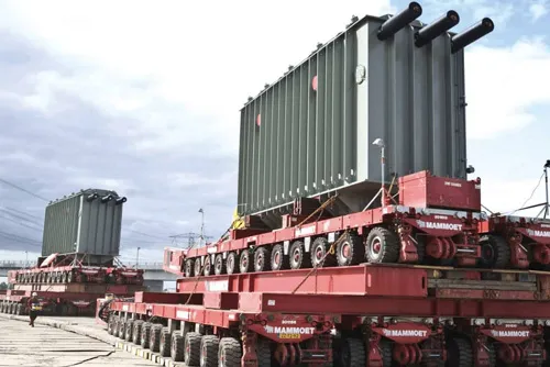 Power generation turbine transport